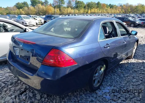 2007 Honda Accord 2.4 Se from USA, damaged, VIN JHMCM56327C022881